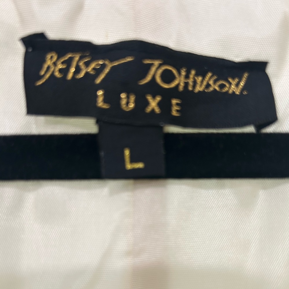 Rare 90’s Betsey Johnson Luxe maxi blazer - Picture 8 of 8